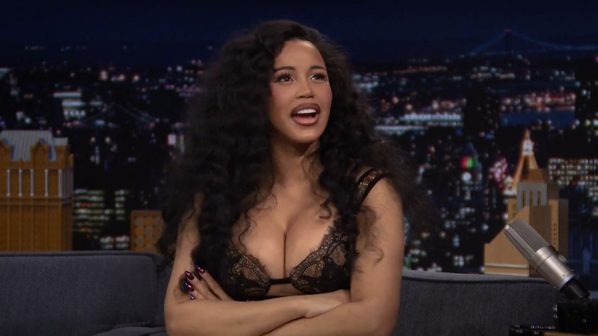 .Cardi B’s advice to herself 13 years ago: Don’t argue with people on Twitter 😭 #FallonTonight