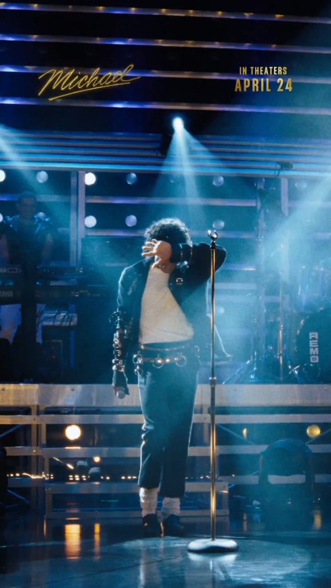Every legend has a beginning. MICHAEL – in theaters & IMAX April 24. Tickets on sale NOW: