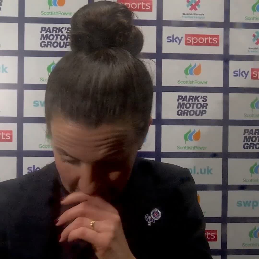 🎲 "Frustrated with myself that I didn't roll the dice a bit sooner" Leanne Crichton wants to use Rangers' Sky Sports Cup final loss to Glasgow City as a learning curve 🔵
