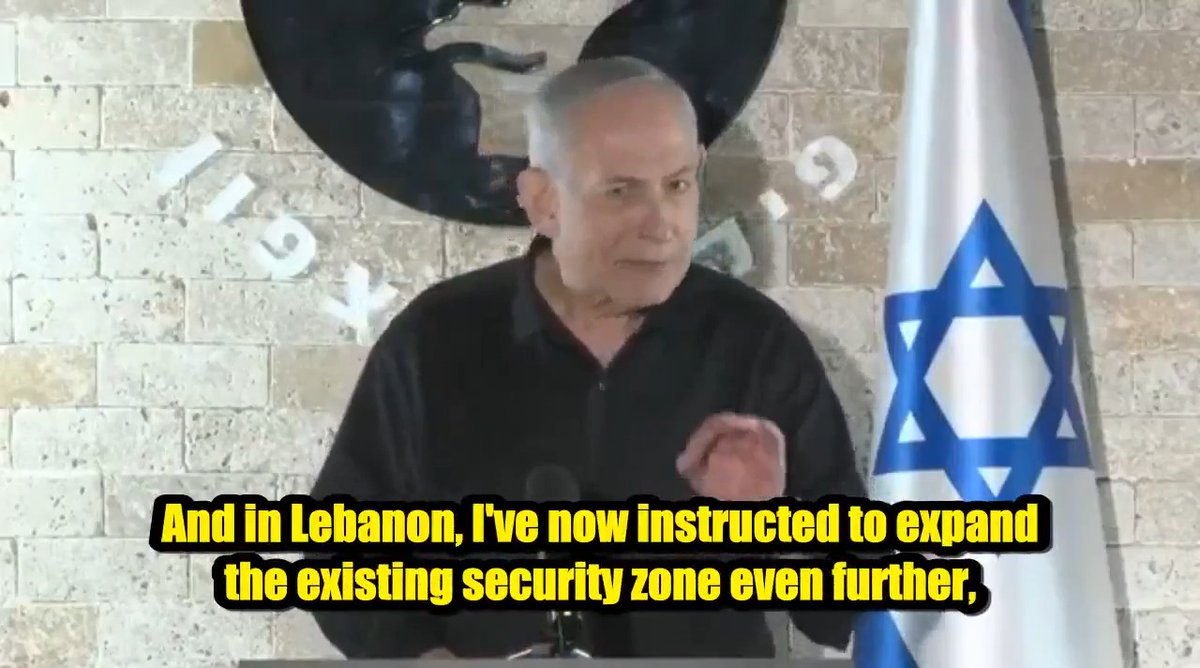 BOMBSHELL: Netanyahu casually confesses on live TV to illegally occupying sovereign land. He brags about creating permanent "security zones" deep inside Syria, Gaza, and Lebanon. The "self-defense" lie is completely dead. This is pure, unadulterated imperialism.