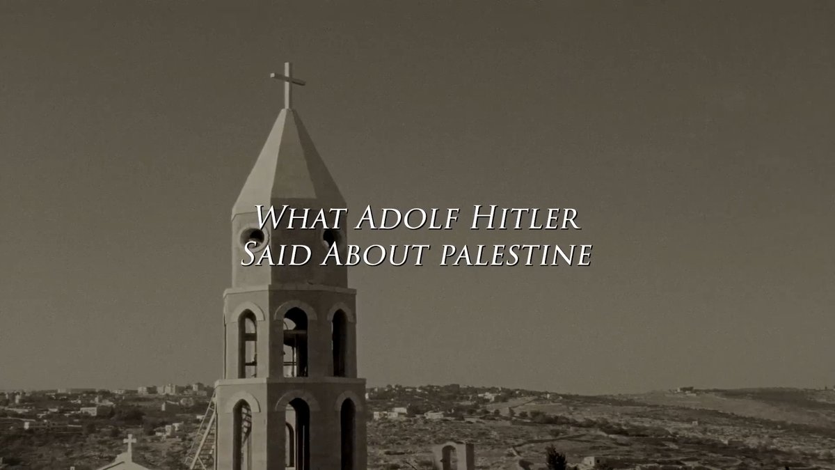👨🏻 🇵🇸 What Did Hitler Say About Palestine?