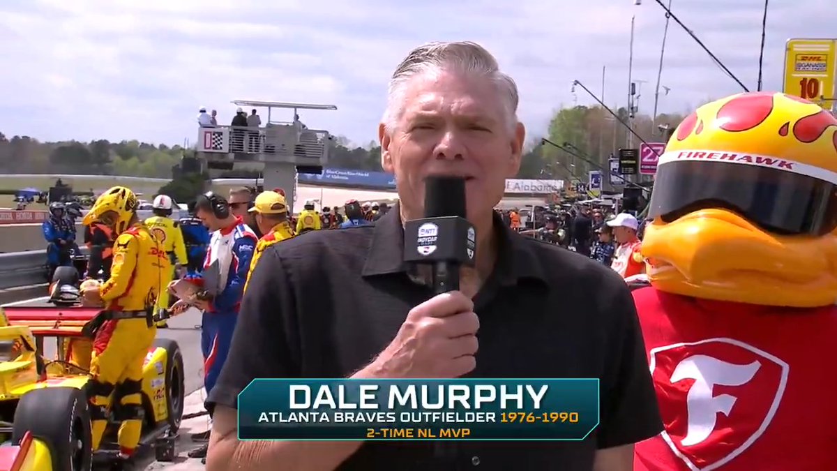 ⚾️ Atlanta Braves legend Dale Murphy gets the engines fired at Barber Motorsports Park!