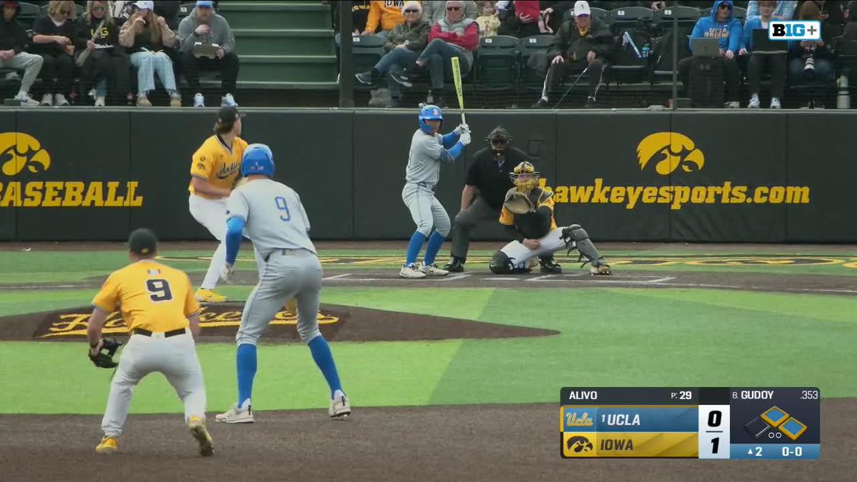 TRIPLE PLAY 🤯 #SCTop10 x #Hawkeyes