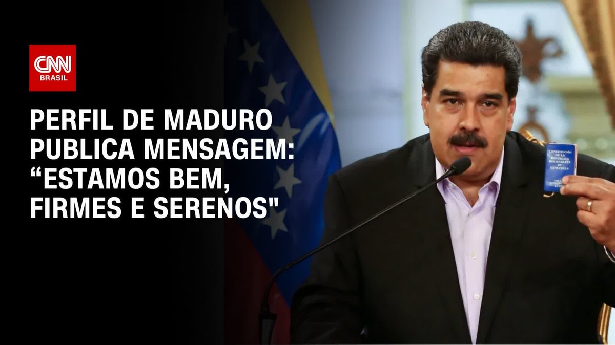 O ditador Maduro, que está PRESO nos EUA, pode usar suas redes sociais. Bolsonaro não pode, afinal, ele é um SEQUESTRADO e por isso, no cativeiro, o seu carrasco não permite. Entenderam a diferença?