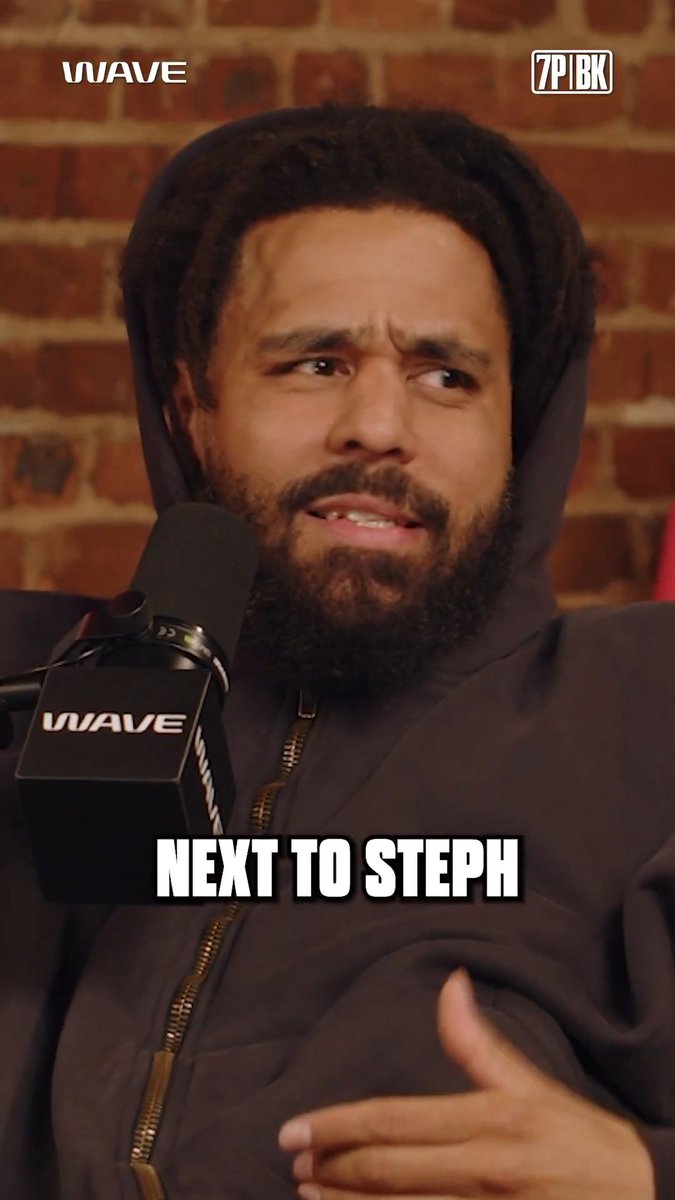 Steph Curry is a perfect example of why J. Cole loves basketball 💯 "I stand next to Steph I'm like, 'Damn this guy is my height' ... he maxed out his ability."