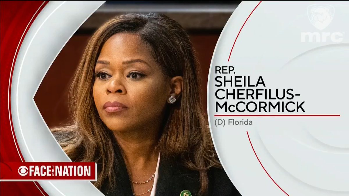 The Sunday shows joined their network evening news counterparts in completely burying the House Ethics Committee finding Rep. Sheila Cherfilus-McCormick (D-FL) guilty of 25 ethics violations. The sole mention- a throwaway question to Jim Himes on CBS's Face the Nation. MARGARET BRENNAN: Before I let you go, Democrats have been making corruption a theme in their campaign against the President and to win back control of the house. Your fellow Democrat, Sheila Cherfilus-McCormick of Florida has been found guilty on 25 ethics charges related to stealing millions of dollars in COVID relief money. Should she resign? Should she be expelled? JIM HIMES: You know, if she doesn't resign, there will be a vote in the House, and you know, people will find reasons to support the congresswoman, just as Republicans found reasons to support George Santos-- BRENNAN: Should she resign? HIMES: --at a time when we're at war, when gas prices are too high, that shouldn't happen. So I would hope that my colleague might avoid that outcome by choosing to resign. But it is also very important that both parties be consistent in punishing ethical lapses inside their own teams. BRENNAN: Okay, you hope she resigns. Thank you, Congressman, for all your insights today. We have to leave it there. We'll be right back.