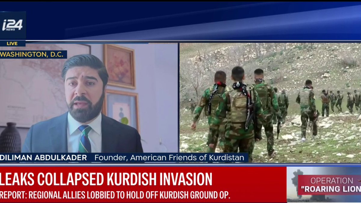 'The leaks did hold this conflict back. They did prevent, to some extent, the full toppling of the Islamic regime' Diliman Abdulkader to Benita Levin about the planned Iraqi Kurdish invasion into Iran 👇For more news and updates, visit our official website👇