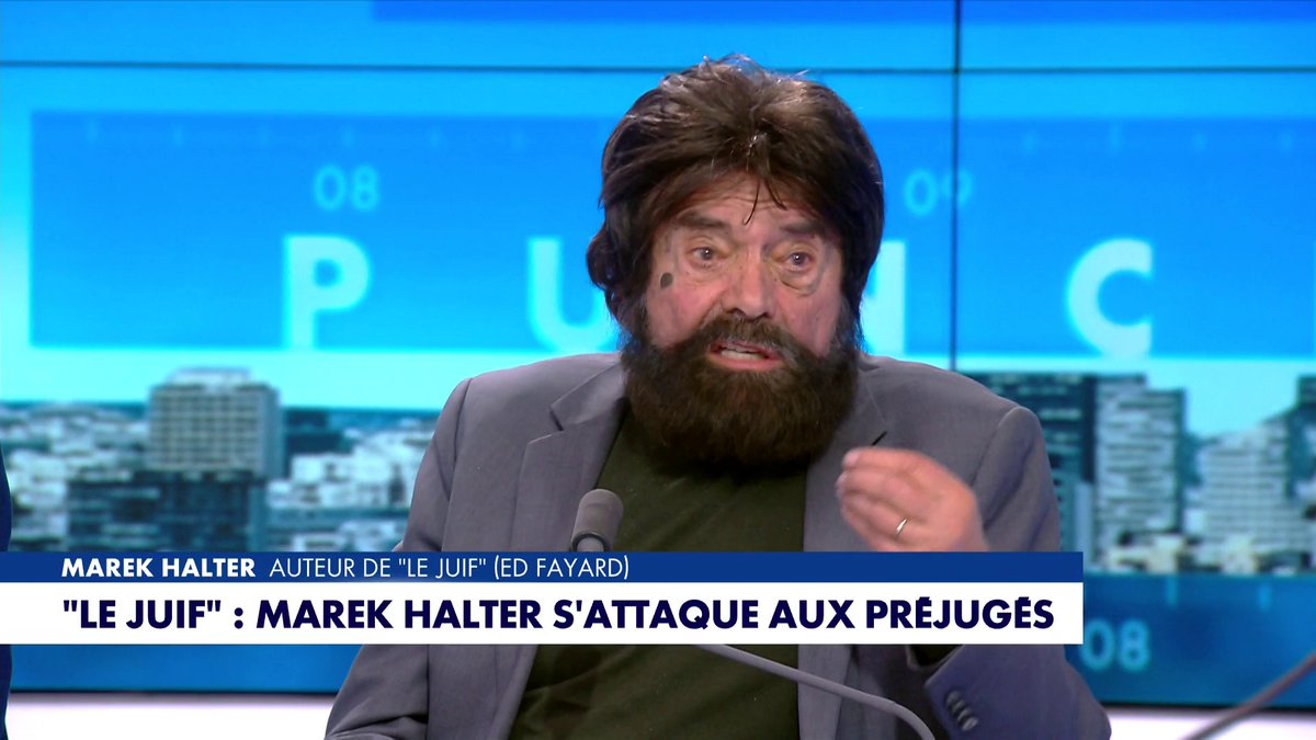 « À Paris, les juifs ont peur de descendre dans le métro dans mon livre. C'est comme s'ils descendaient avec leur étoile jaune », regrette Marek Halter, et qui raconte n'importe quoi en faisant passer les Parisien•nes pour des antisémites.