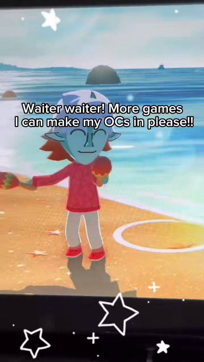 The OC artists yearn for the Nintendo Mii games 🙏 #IndieAnimation #AtlasandtheStars