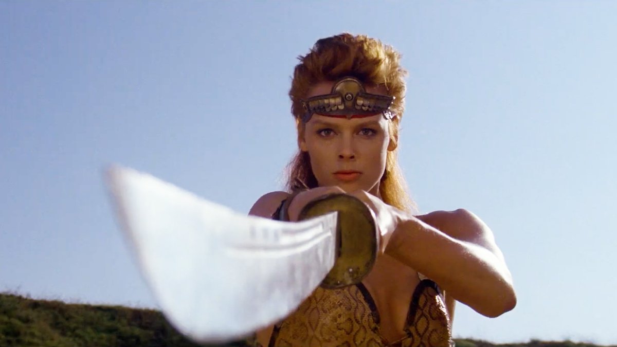 Bringing high adventure and steel-clashing action! From the mythical world of Robert E. Howard comes the fire-forged fantasy adventure, RED SONJA ⚔️ Available now on Limited Edition 🇺🇸 &amp; 🇨🇦 4K UHD