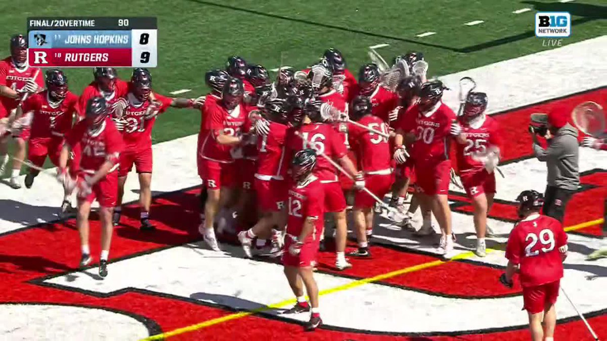 Absolutely gut wrenching loss for Johns Hopkins today 🤯 Should be 2-0 in B10 and 7-2, instead they drop to 6-3 (1-1 B10) with a brutal stretch ahead. The lack of execution in the final 10 seconds could be what keeps Hopkins out of the tournament.
