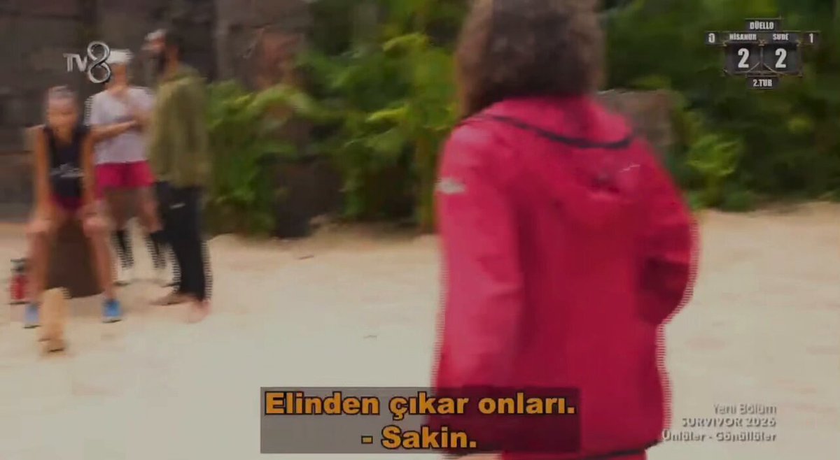 Nisanur: Bitmedi şovları Bayhan: Senin şu an uzak durman lazım. Kızın kaderiyle oynama Nobre:Otur Bekle