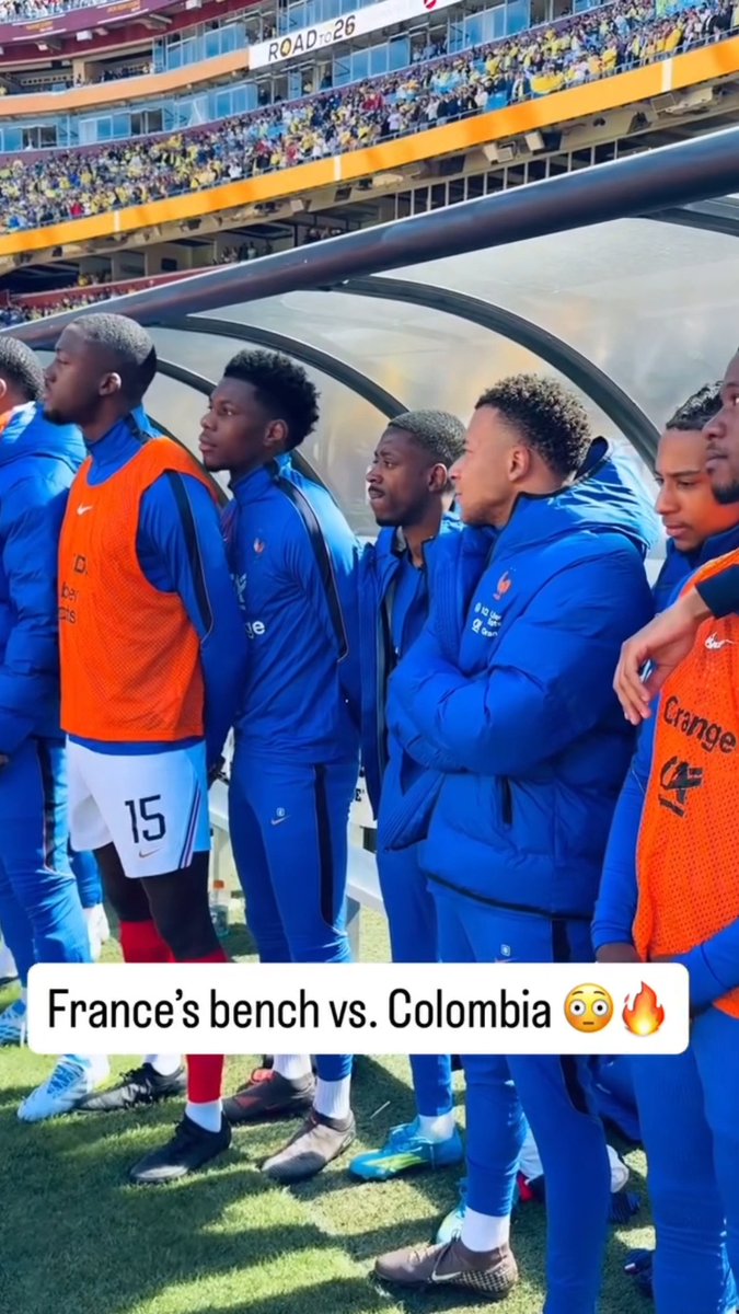 😳 ¿LO DE FRANCIA QUÉ ES? Maignan, Tchouaméni, Dembélé, Mbappé, Camavinga y Ekitike en la banca.