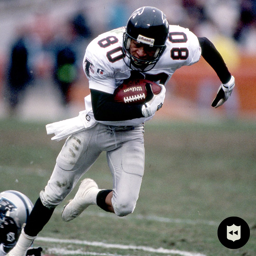Andre Rison is too underrated 🔥 — 5x Pro Bowler — SBXXXI Champion — 743 catches + 10,205 receiving yards — Scored a TD with 7 different teams (NFL record)