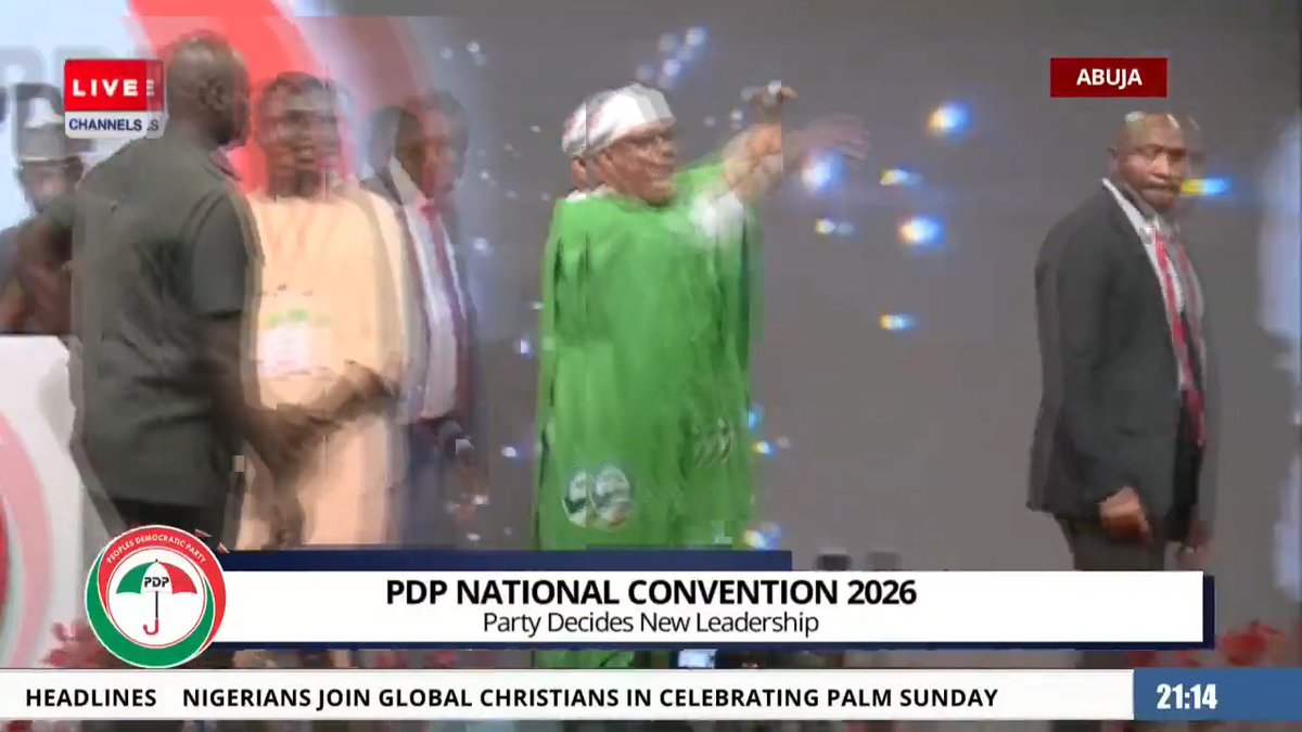 FCT Minister Nyesom Wike shows off dance moves at the PDP National Convention 2026. #CTVTweets