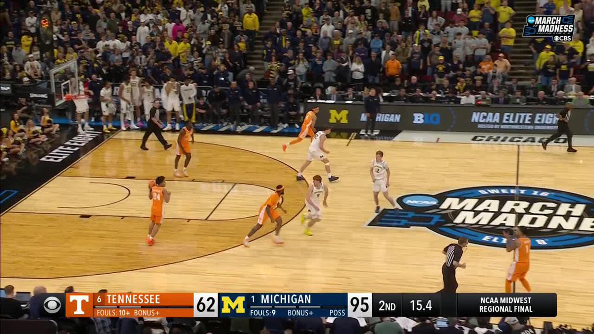 MICHIGAN IS HEADED TO INDY 🔥 THE WOLVERINES ARE ON TO THE FINAL FOUR 👏 #MarchMadness