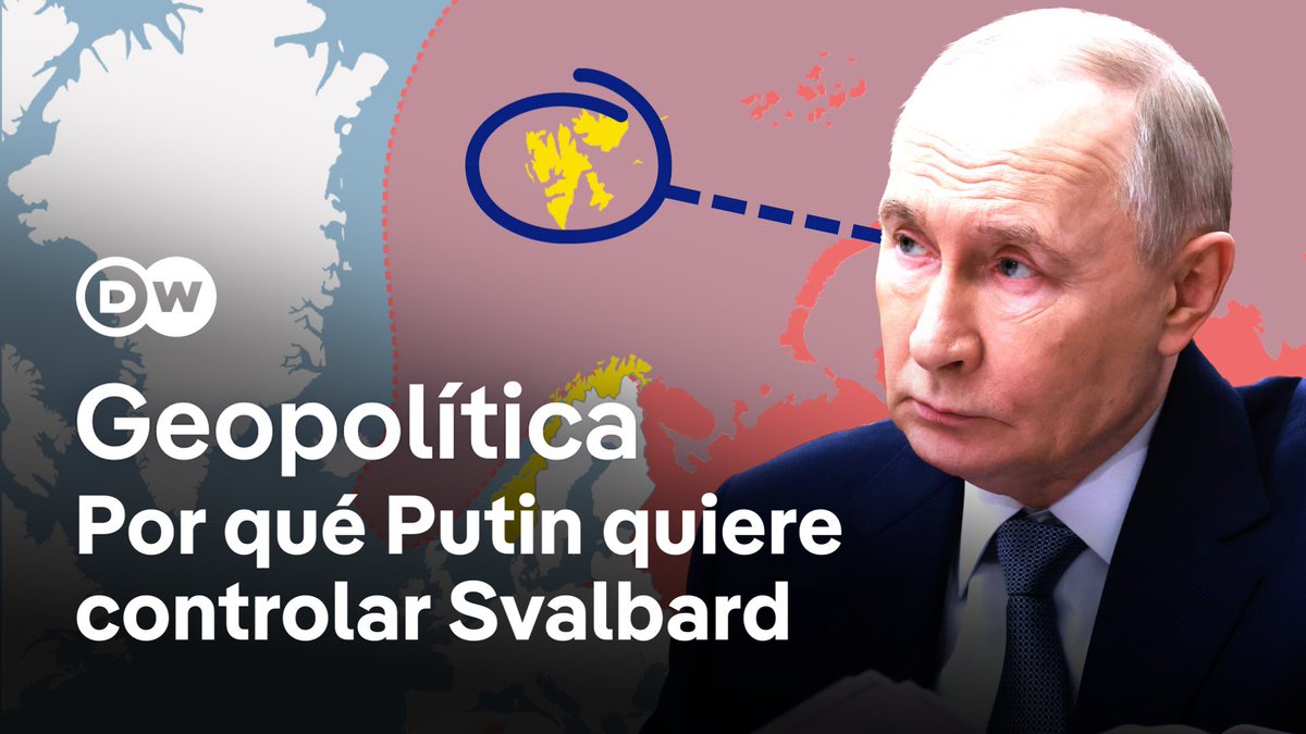Por qué Rusia y la OTAN se disputan Svalbard Después de Groenlandia, la carrera por el control de este otro enclave del Ártico, bajo soberanía noruega, ya ha comenzado. #DWGeopolítica #mappedout #Rusia #OTAN