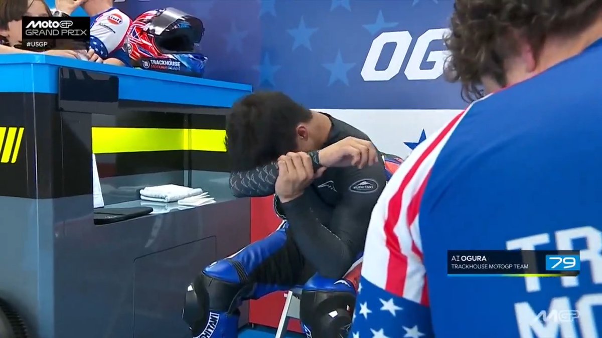 You have to feel for @aiogura79 😔 #USGP 🇺🇸