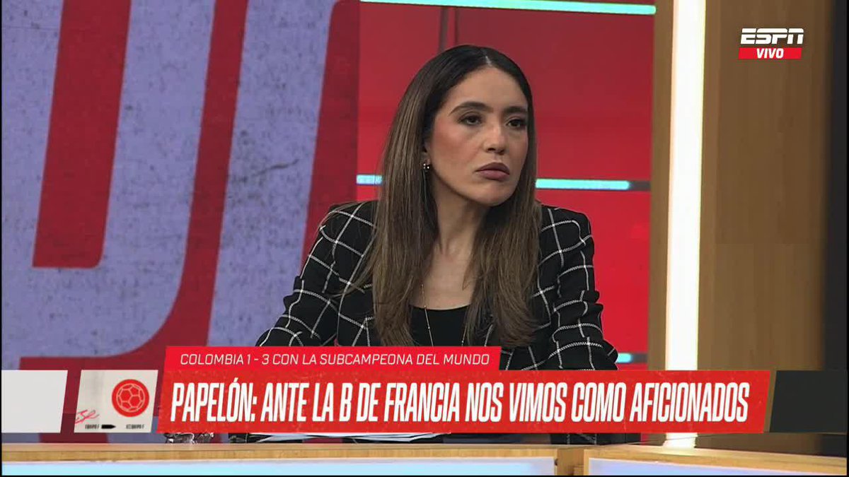 "El DT de la Selección Colombia ES EL GRAN SEÑALADO HOY" Sarah Castro Lizarazo y la reacción a las dos derrotas de Colombia vs. Croacia y hoy ante Francia ▶️ No te pierdas #ESPNEquipoFColombia en el Plan Premium de #DisneyPlus