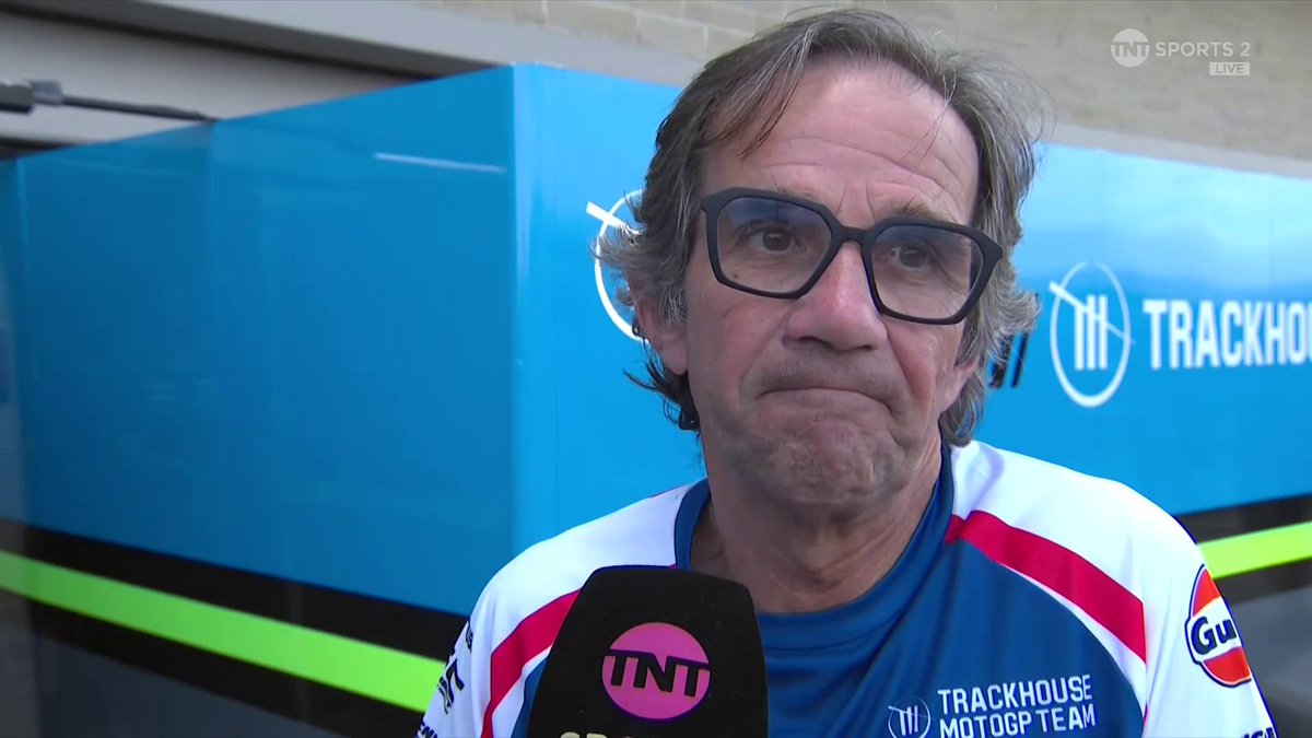 "In this moment it's difficult, I'm very disappointed... but I feel like... here we come!" 👊 A tough day for Trackhouse at their home race but there are so many positives for Davide Brivio and the team to take from this weekend 🤝 #MotoGP | #USGP