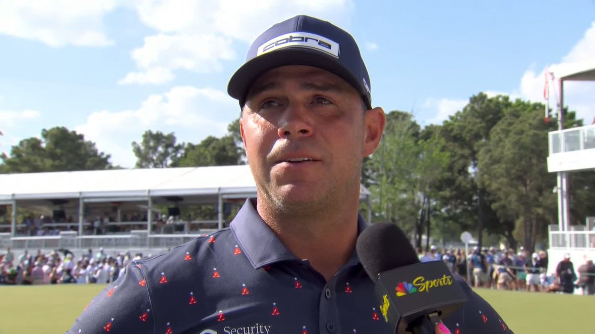 "We play an individual sport, but I wasn't alone today" ❤️ An incredibly open and emotional moment as Gary Woodland reacts to winning the Texas Children’s Houston Open.