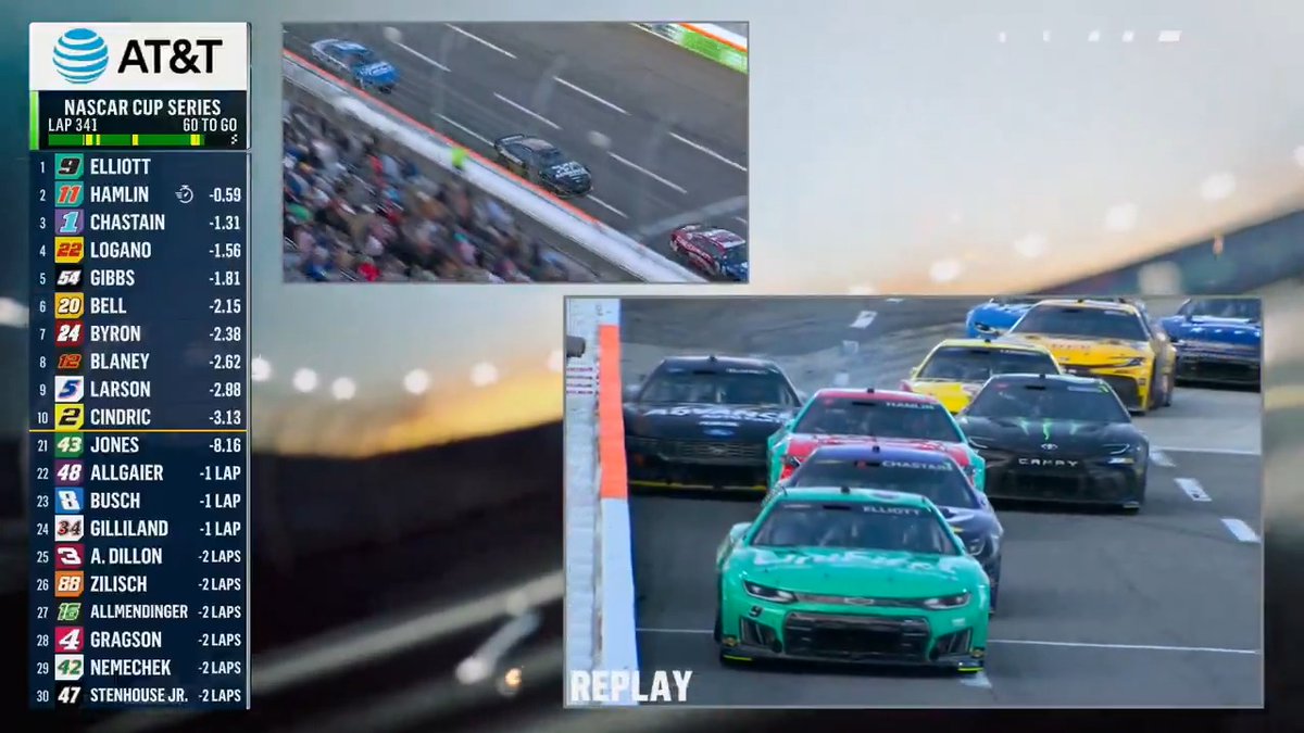 "Ryan Blaney got the bad end of that deal." 👀
