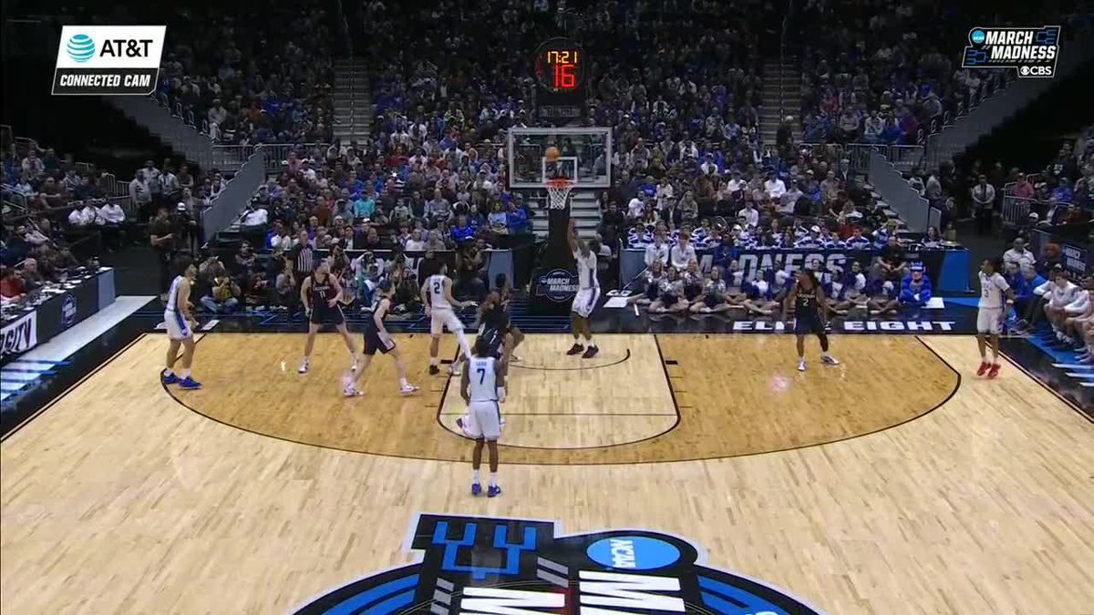 Boozer to Boozer to Ngongba! Beautiful ball movement for Duke Men’s Basketball