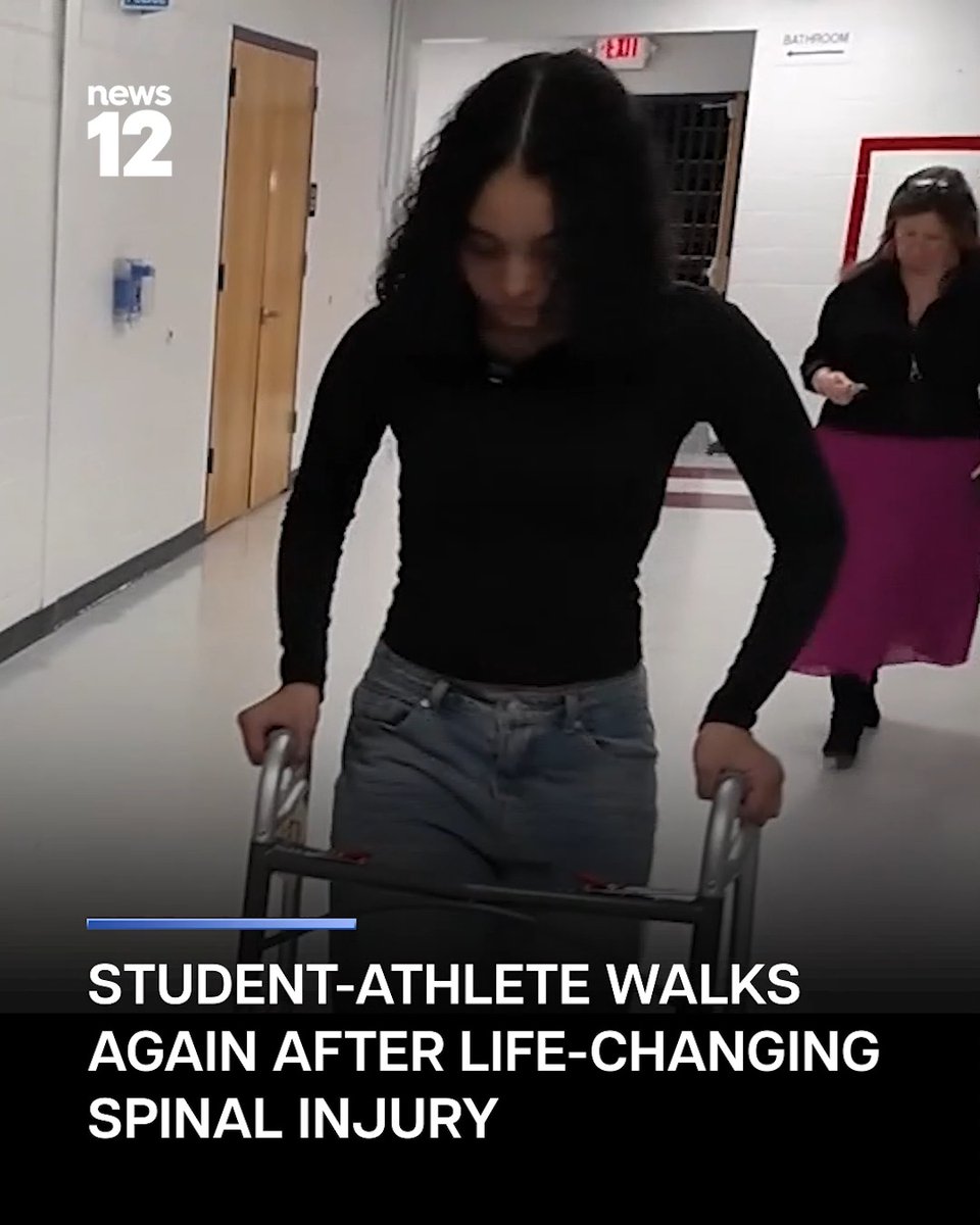 DEFYING LIMITS: An Old Bridge High School student-athlete has made a remarkable recovery from a life-changing spinal injury. #News12 #NewJersey #OldBridgeHighSchool #Sports #Wrestling