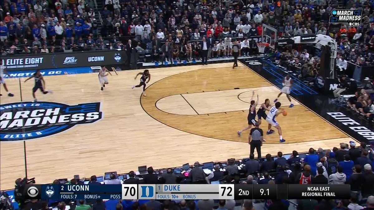 BRAYLON MULLINS ARE YOU KIDDING 🤯🤯🤯 UCONN COMES BACK FROM 19 TO ADVANCE TO THE FINAL FOUR 🚨🚨🚨