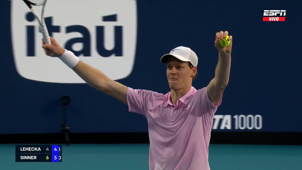 ¡JANNIK SINNER ES EL CAMPEÓN DEL #MIAMIOPEN Y CONSIGUIÓ EL SUNSHINE DOUBLE! 🏆☀️
