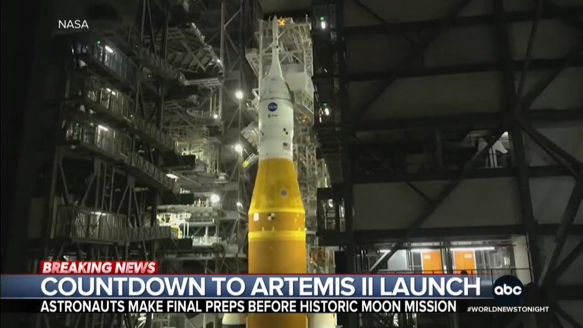 With days until NASA’s historic Artemis II launch, the four-astronaut crew says they’re ready for their 685,000-mile journey around the Moon—a mission deeper into space than ever before. Perry Russom reports on how a hydrogen leak was fixed.