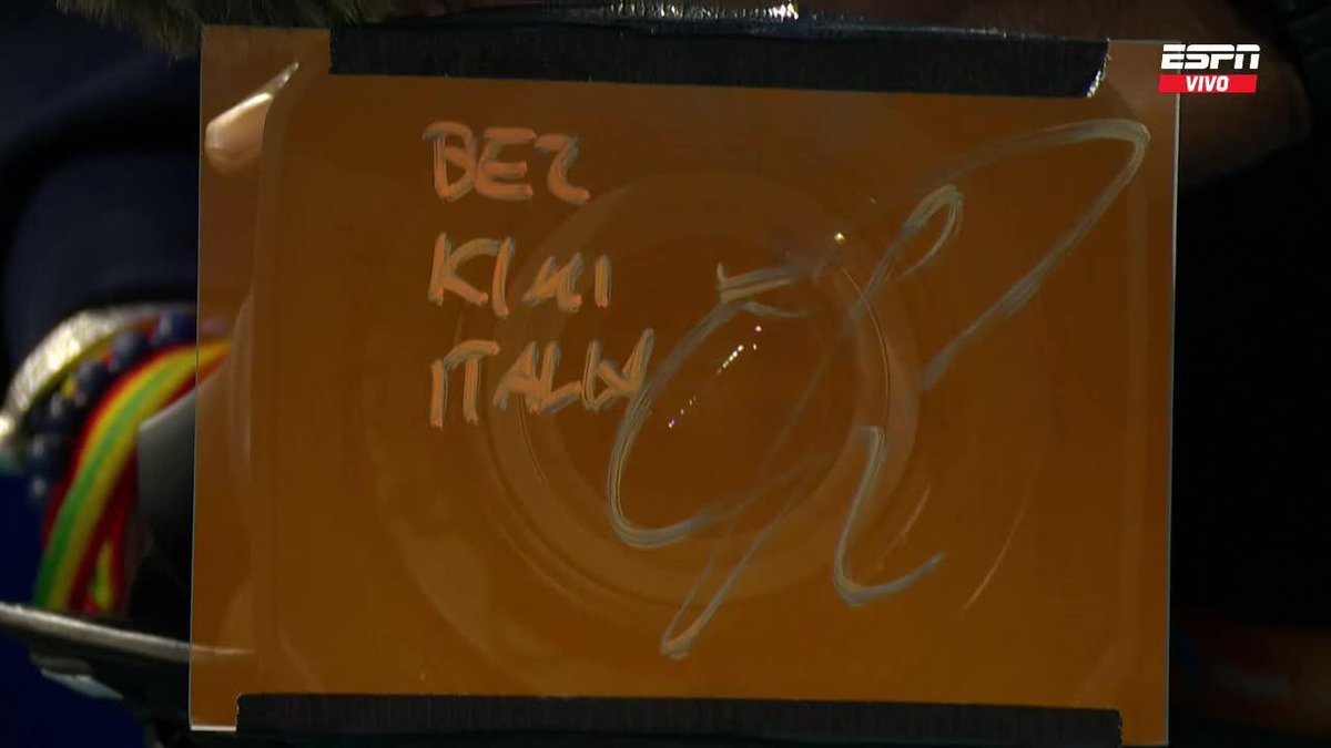 🎾🏁 La dedicatoria de Jannik Sinner a Kimi Antonelli.