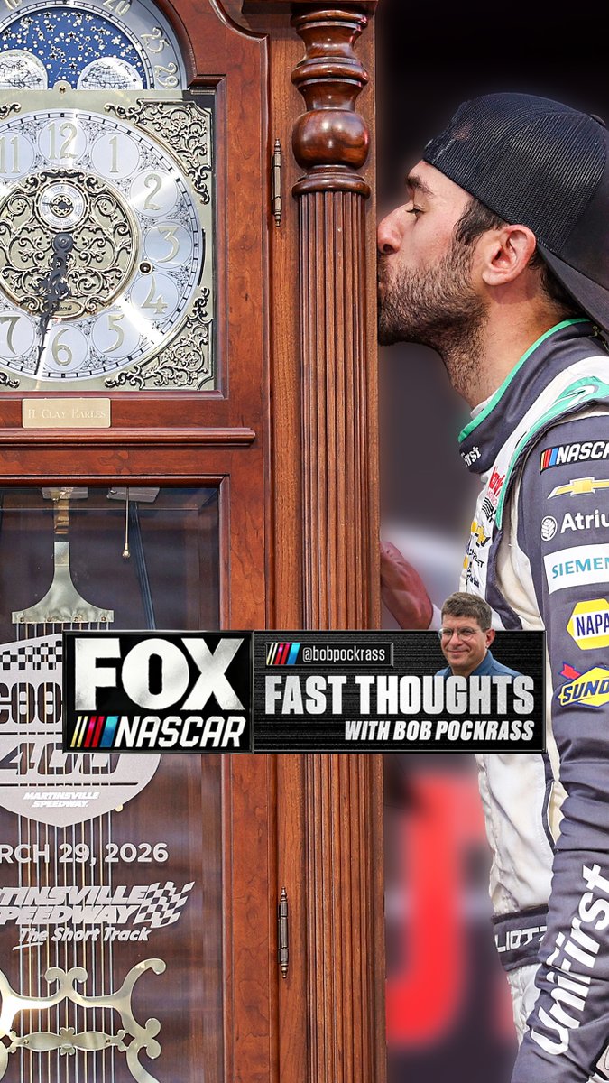 “Does the Martinsville win convince you that Alan Gustafson 𝙞𝒔 the right crew chief for Chase Elliott?” Fast Thoughts with Bob Pockrass: