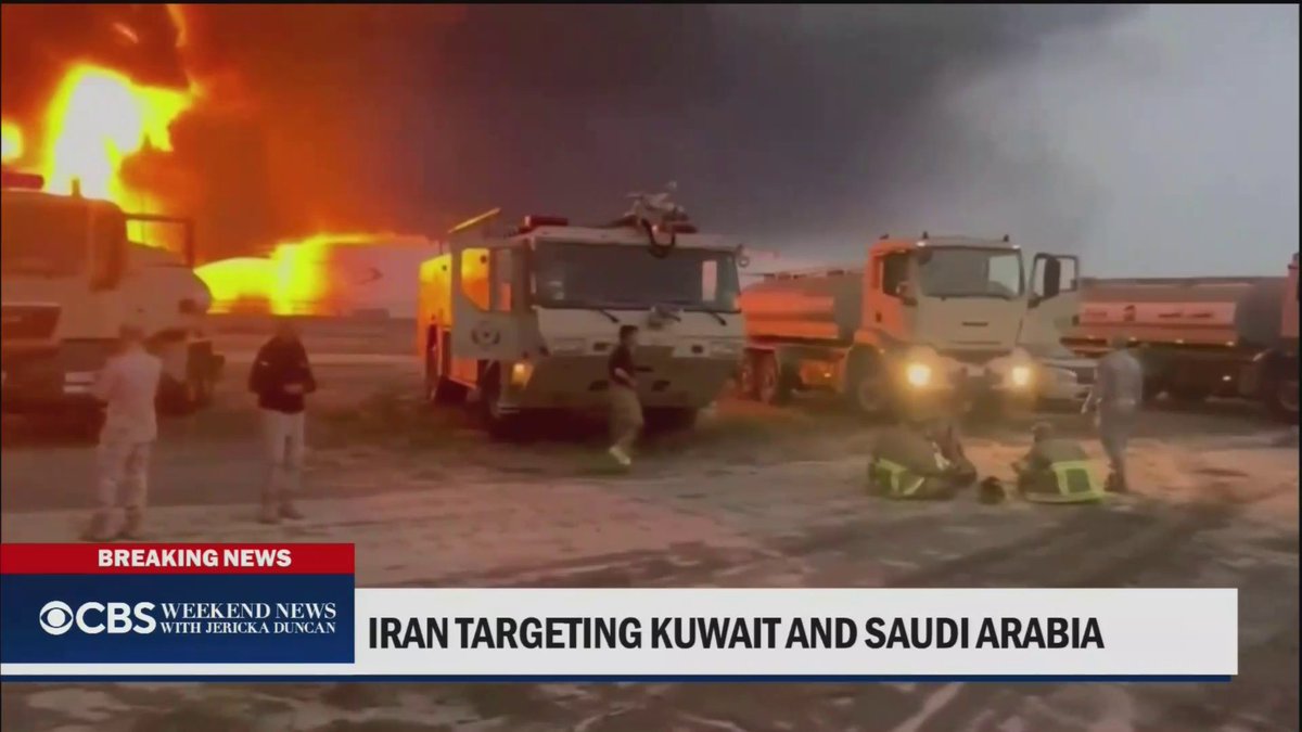 The U.S. and Israel continued launching strikes against Iran over the weekend, with the Israeli military telling CBS News that 70% of Iran's ballistic missile launchers have been taken out. But Iran continues launching its own strikes against targets in the Gulf.