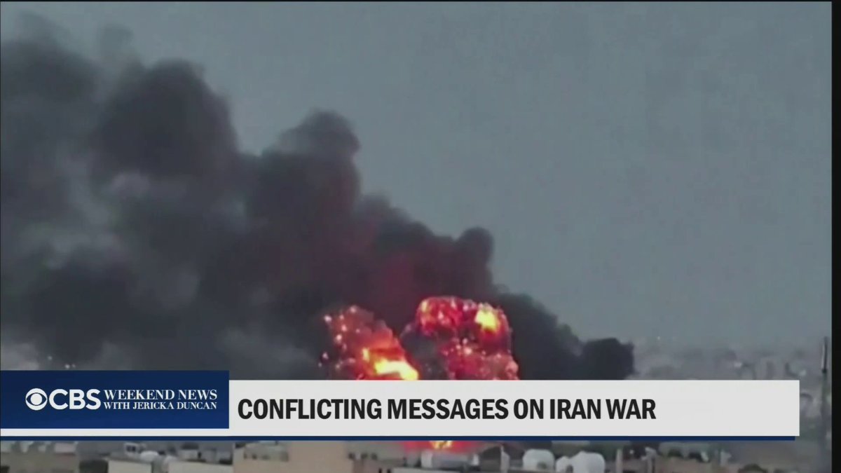 President Trump has repeatedly said that the war in Iran has been won. Still, he insists that Iran also wants to negotiate as more troops head to the Middle East. @CBenavidesTV has more.