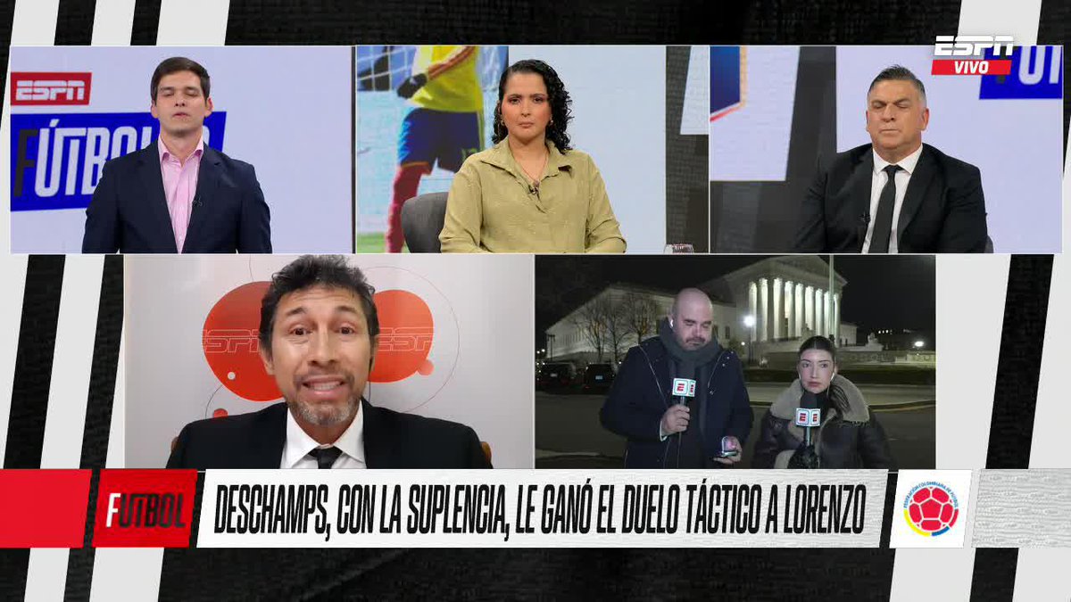 ¿Vamos a seguir pensando que James nos va a salvar? #F10Colombia | Jorge Bermúdez cuestiona la dependencia de James Rodríguez tras la caída ante Francia y pone en duda su rol como salvador de la Selección Colombia. 📺▶️ Mira F10 en #DisneyPlus