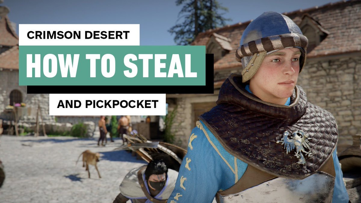 Want to begin stealing all the items and resources you’re finding throughout Pywel? Here's everything you need to know about unlocking the ability to steal and pickpocket in Crimson Desert.