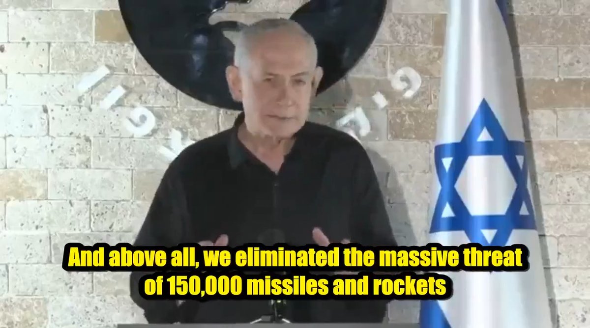 THIS IS PURE HYPOCRISY 😂🇮🇱🇺🇲🇮🇷 Netanyahu at 1:00 PM 🇮🇱: We have destroyed 150000 missiles and rockets built to attack. 🚨 Netanyahu at 1:01 PM 🇮🇱: "We are still getting attacked" 🤣🤣🤣 BiBi and Trump are synonyms to humiliation nowadays...