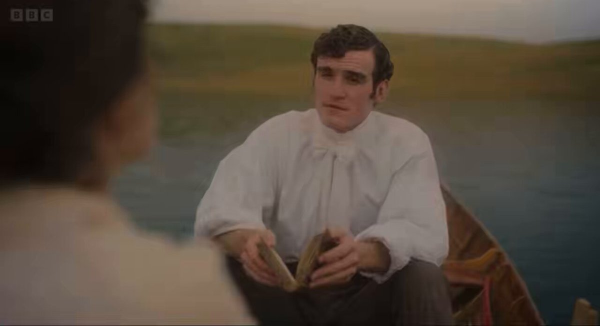 YOU DO NOT UNDERSTAND!!! 😭 HE CLOSED THE BOOK!! HE ALREADY KNEW WHAT THE PAGE SAID BECAUSE OF HOW MUCH HE HAS READ IT BEFORE AND HE DID NOT TAKE HIS EYES OFF HER AS HE RECITED EVERY WORD FROM MEMORY, OK?!?! THAT’S A REAL LOVER RIGHT THEREEEE I WANT HIMMMM