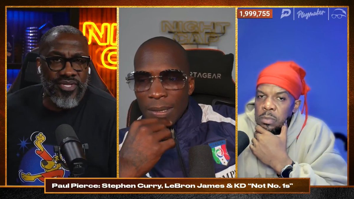 Unc and the guys says there's truth to Paul Pierce saying LeBron, Steph and KD can't lead a team to glory at this stage of their careers 👀 shannon sharpe | Chad Johnson | isojoe | #Nightcap
