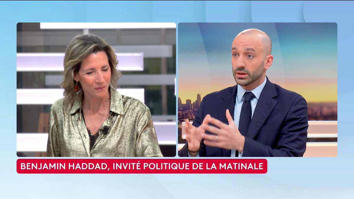 🔴 🗣 "On continue de travailler avec les Ukrainiens, à les soutenir. La France est aujourd'hui le premier pays qui aide l'Ukraine sur le renseignement militaire", explique Benjamin Haddad, ministre chargé de l'Europe. #canal16