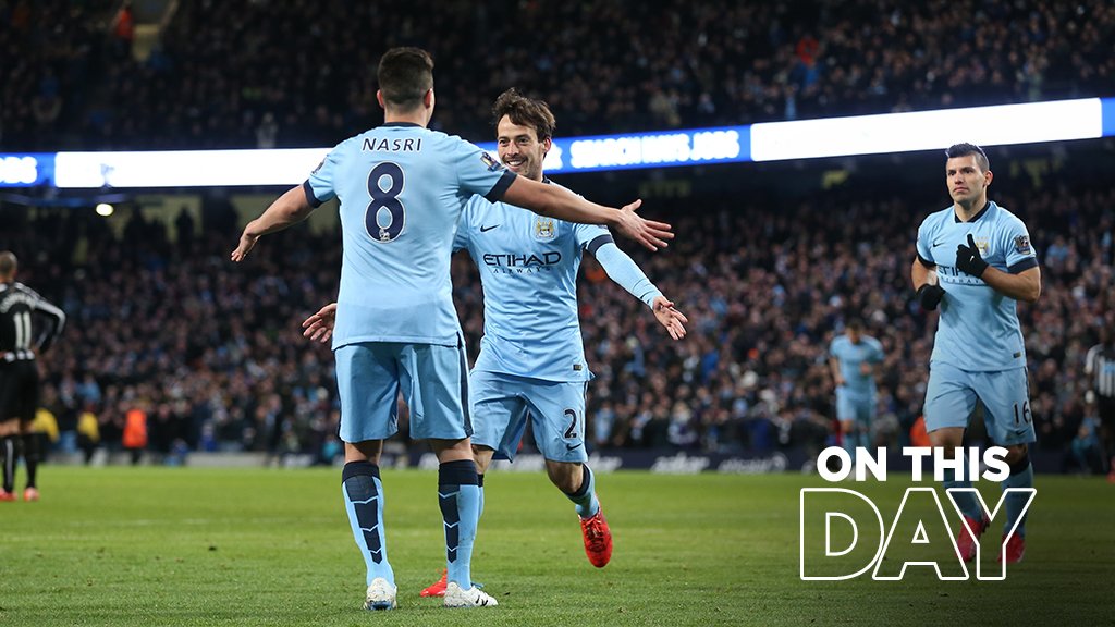 #OnThisDay: #ManCity 4-0 Newcastle [2013] ⚽️ [41'] Carlitos Tevez ⚽️ [45+1'] David David Silva ⚽️ [56'] Vincent Kompany ⚽️ [69'] Yaya Touré