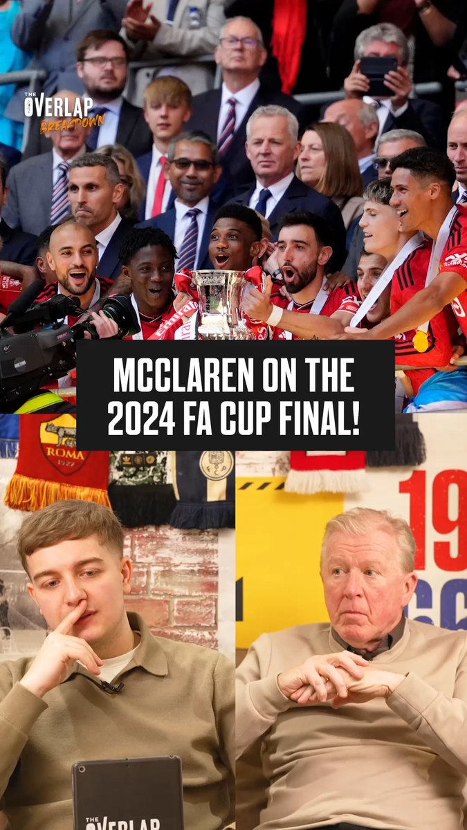 How did United mastermind that FA Cup win over City? 👀 Steve McClaren shares the thinking behind it! 🧠 Watch the full episode now on The Breakdown YouTube channel 📺