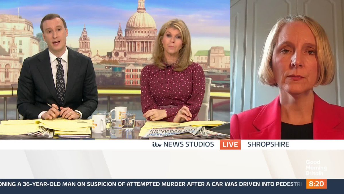 'Are you worried about fuel shortages?' @paulbrandITV and Kate Garraway challenge Minister for the Environment Emma Reynolds over fuel supply concerns. But Emma Reynolds says 'fuel supplies remain stable'.