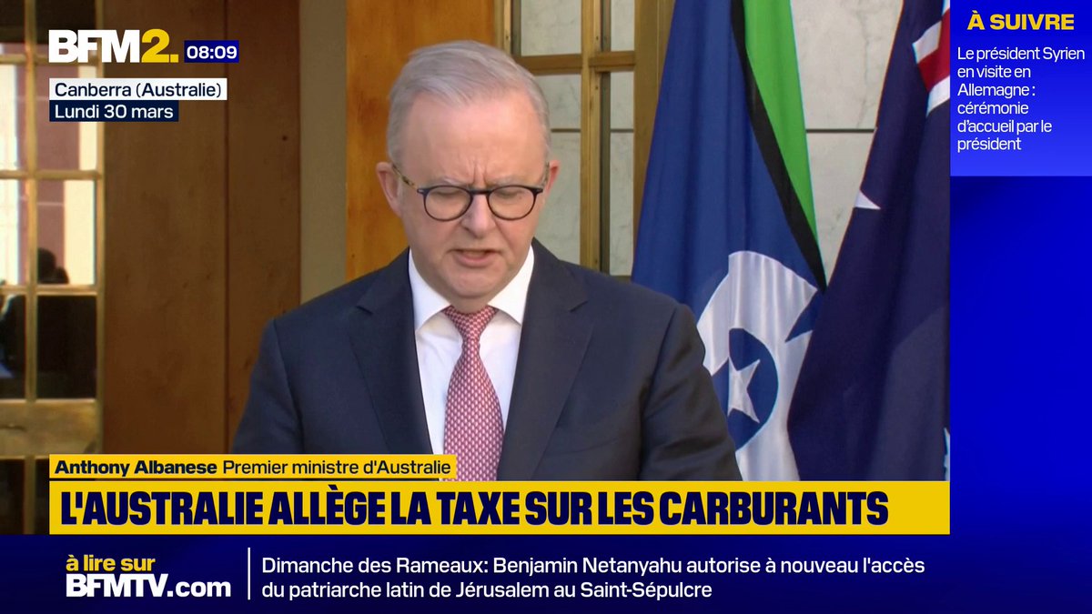⛽🚨 ALERTE INFO | Le premier ministre australien annonce diminuer de moitié la taxe sur le carburant. Cette réduction entraînera une baisse de 0,26$ sur le litre d'essence. Pendant ce temps en France on joue avec la Reine des Neiges.