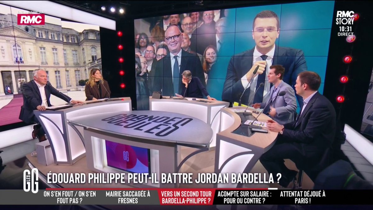 🔴 Présidentielle 2027: Édouard Philippe peut-il battre Jordan Bardella? 🎙️Jean-Loup Bonnamy: "Je n'ai aucun doute sur une victoire d'Édouard Philippe s'il était face à Jordan Bardella ou même Marine Le Pen au second tour" #GGRMC