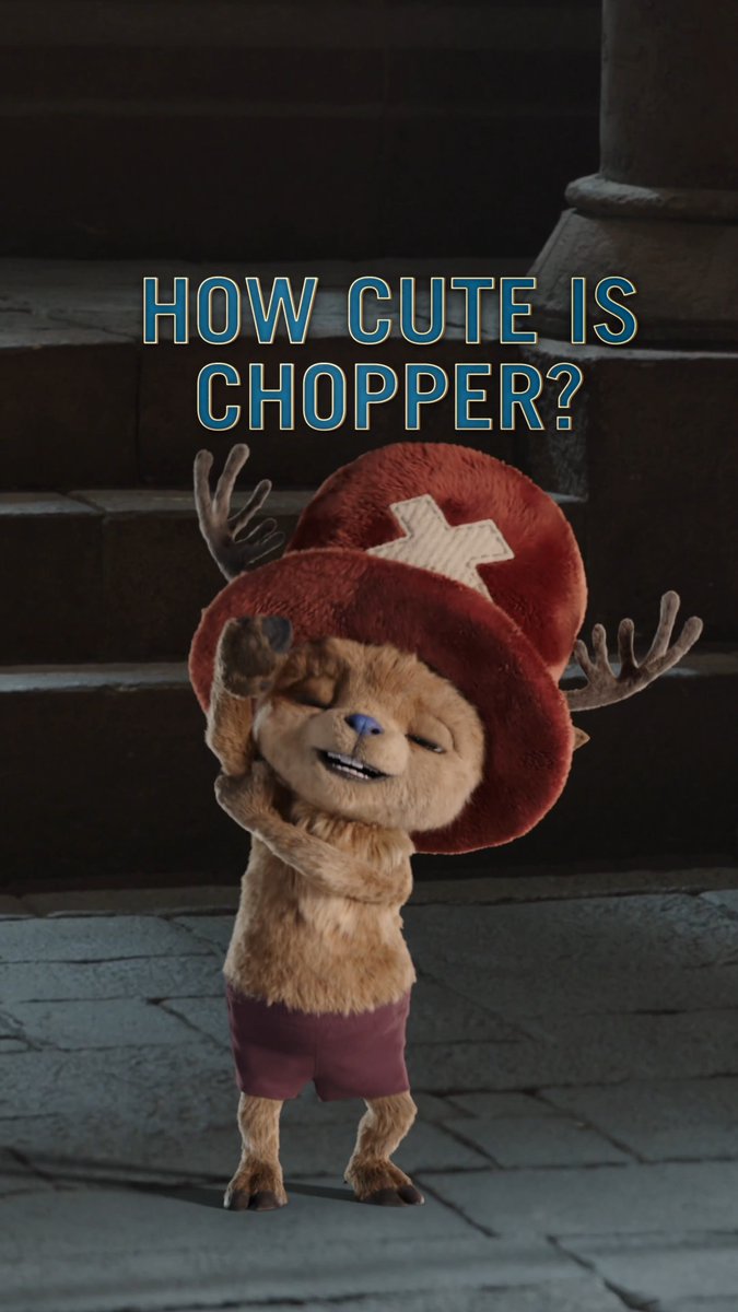 ...and why is no one giving Chopper a 1000000000 rating?🥹❤️