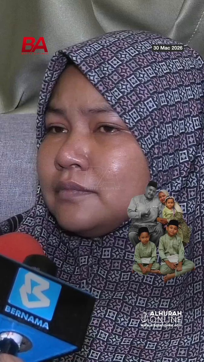“Penjara pun takcukup… Dia (pemandu mabuk) dah hilangkan nyawa suami saya (penunggang motosikal). Saya dah hilang tempat bergantung, saya dah tiada suami, anak masih kecil…” Ikuti Berita AlHijrah di pelbagai platform media sosial dan layari untuk berita-berita terkini dalam dan luar negara