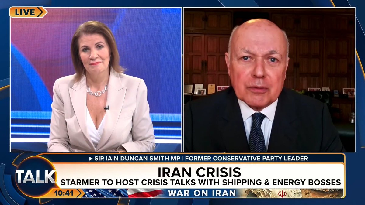 🚨"We have pseudo religion going on, where if you dare open your mouth, everyone calls you a climate denier." Sir Iain Duncan Smith MP says Labour's Net Zero policies mark the arrival of "neo-communism" in Britain. Julia Hartley-Brewer | Iain Duncan Smith MP Chingford & Woodford Green