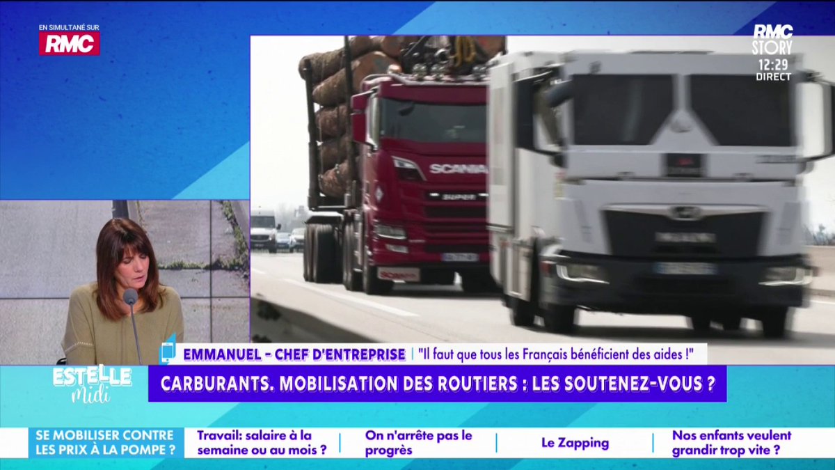 ⛽️ Carburants 📞 Emmanuel : "Je fais un plein de 110€/semaine, je gagne 1 200€/mois ! Si ça continue, je mets la clef sous la porte ! Quand des clients sont trop loin je leur dis "non"... Je dis quoi à ma fille ? On ne part plus en vacances déjà ! La ceinture est serrée à fond"